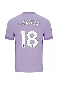 Brighton Danny Welbeck #18 Jalkapallovaatteet Vieraspaita 2025-26 Lyhythihainen